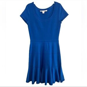 Diane von Furstenberg DVF St. Petersburg Dress M/L Vibrant Blue Knit